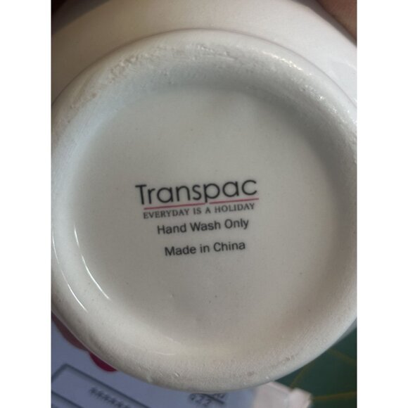 Easter Gift Bunny Chick HIP HOP Creamer Sugar Server Set Transpac Coffee Bar NEW - Picture 9 of 9